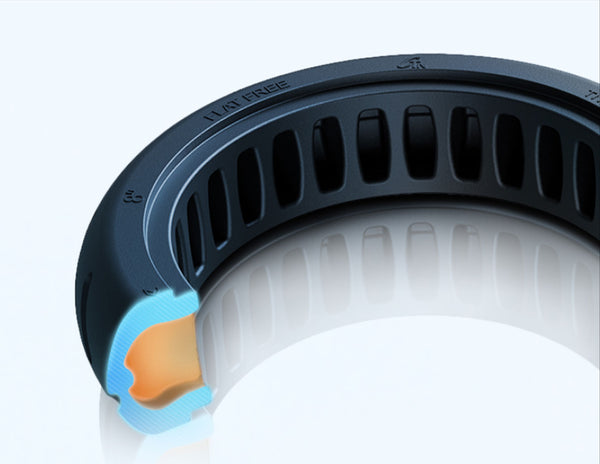 Puncture-Proof 8.1-Inch Inner Hollow Tires for a Smooth Ride