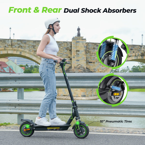 Dual Shock Absorbers for a Smoother Ride