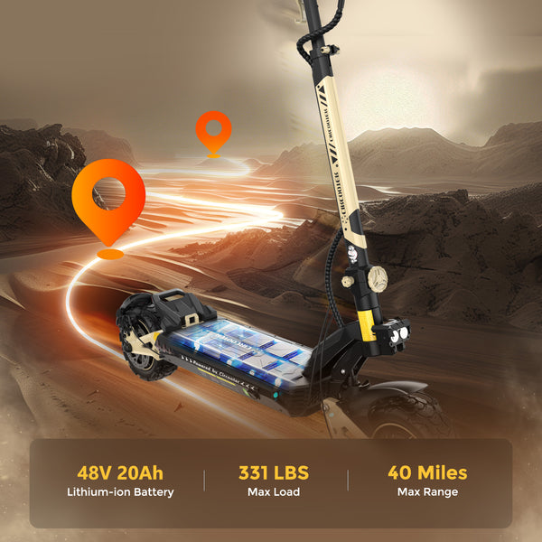 Powerful Battery & High Load Capacity