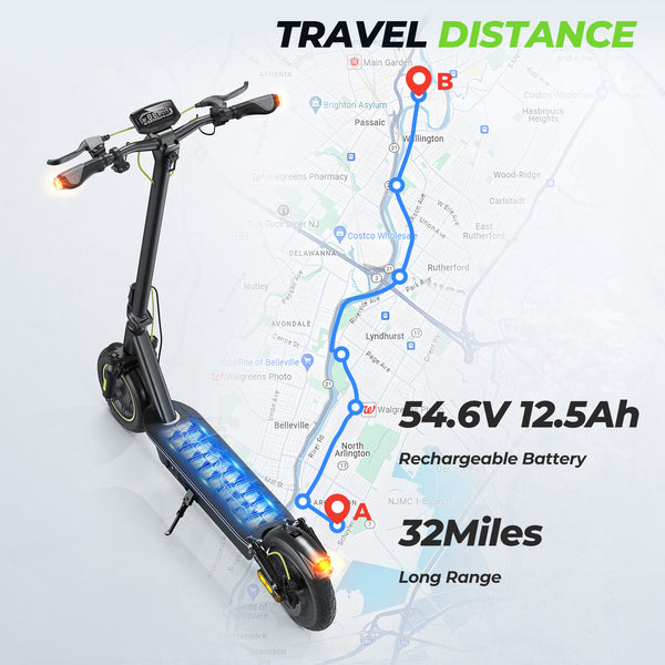 Long-Range Travel for Extended Rides