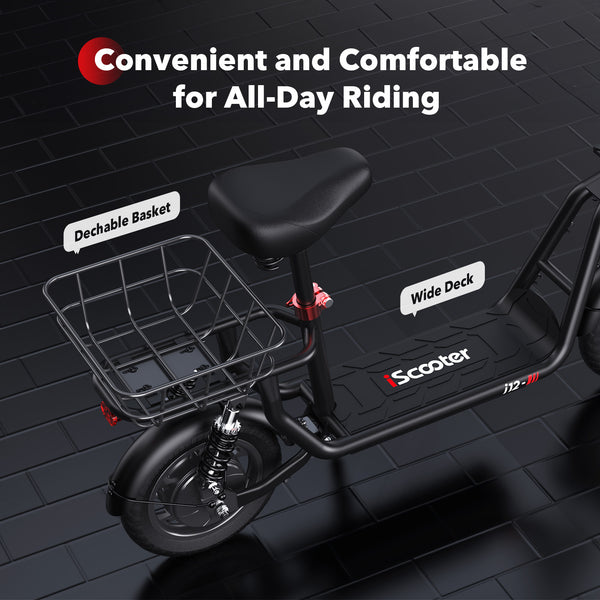 Convenient and Comfortable for All-Day Riding