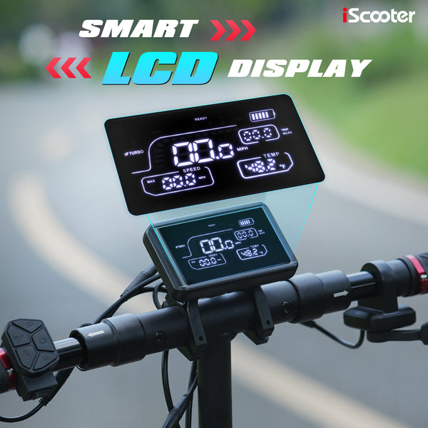 Smart LCD Display for Real-Time Ride Monitoring