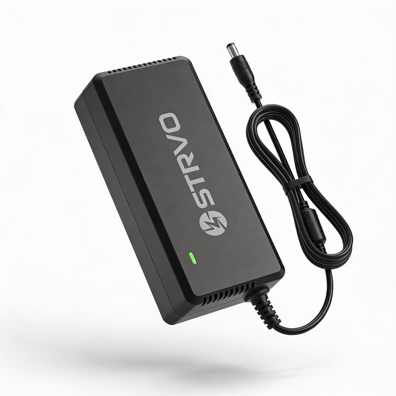 Strvo 42V2A, 5.5 x 2.1mm connector, charger for 36V Lithium Ion Battery Compatible with Kugoo M2 Pro | Hiboy KS4 and S2 Pro | Gotrax GXL V2, G2, G3, G4 | Jetson Bolt, Bolt Pro, Metro, Journey
