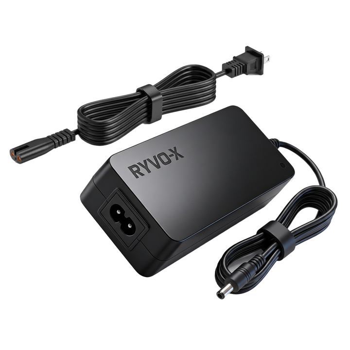Ryvo-X 54.6V 2A 5.5 x 2.1mm DC Charger for 48V Lithium Ion Battery, UL Certified