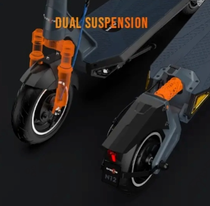 Dual Suspension for Ultra-Smooth Rides