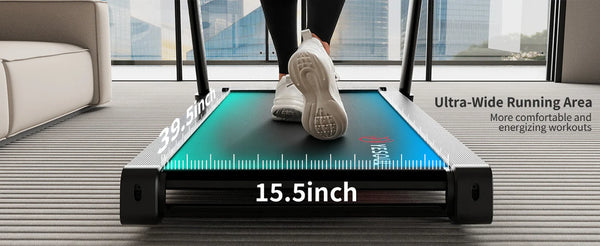Spacious Running Surface