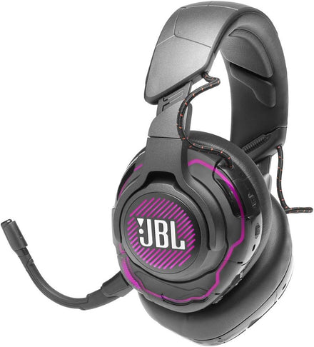 JBL Quantum ONE Wired Over-Ear Professional Gaming Headset with Head-Tracking Enchanced JBL QuantumSPHERE 360 - Black