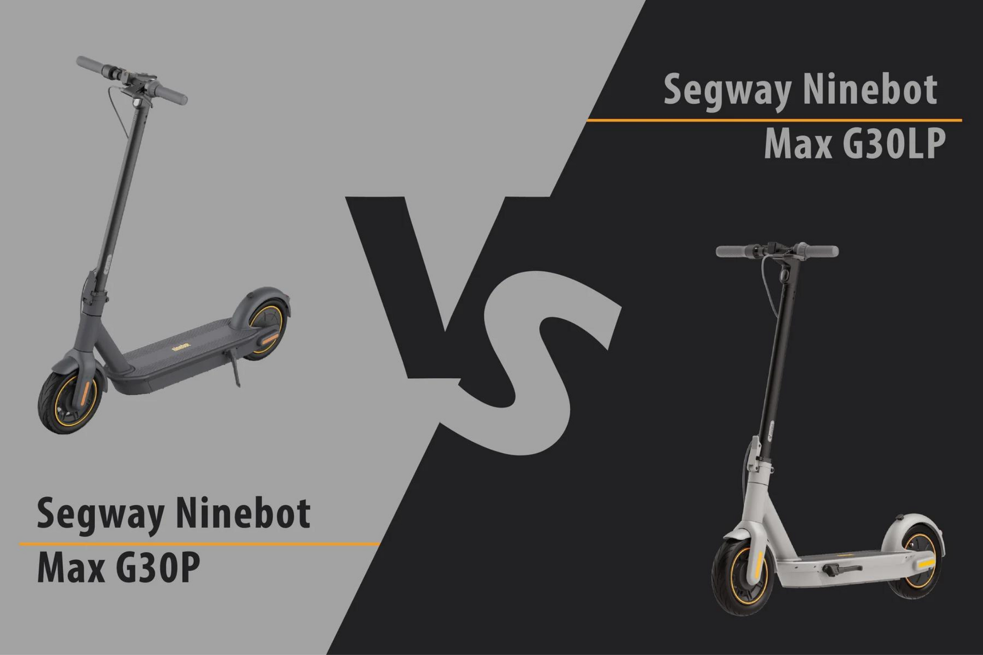 Segway Ninebot G30P vs G30LP