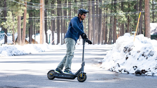 Riding Electric Scooters in Winter: Tips and Precautions
