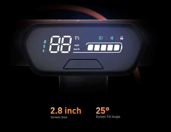 User-Friendly Dashboard with Ergonomic Screen Tilt