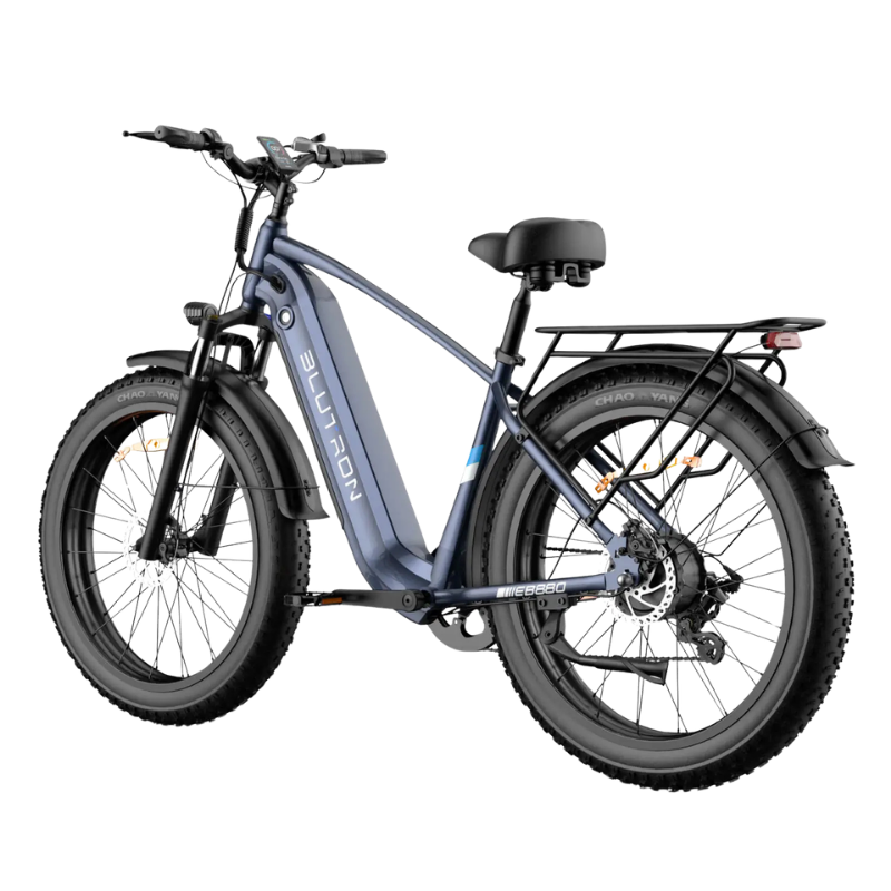Blutron EB880 Fat Tire E-Bike 32km/h Speed / 80km Range / 35.5kg / 750W