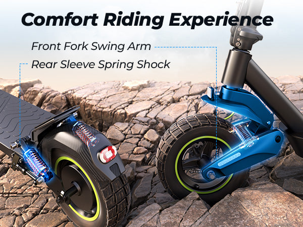 Advanced Suspension for Maximum Comfort