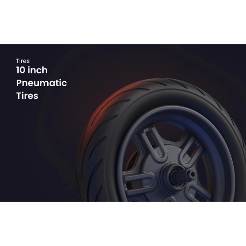 10″ Pneumatic Tire Setup