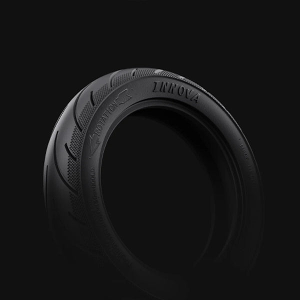 10-inch INNOVA pneumatic tires.