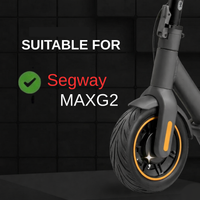 60/65-6.9 Tubeless Replacement Tire (With Gel) for Rear NINEBOT MAX G2 Electric Scooter Rear Wheel Vacuum Seal