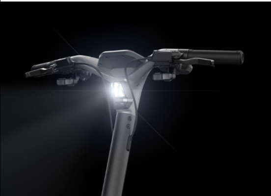 Enhanced Safety with Front, Brake, and Rear LED Lights