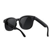 STRVO G-02 Ray-Ban Style Smart Sunglasses with 8MP Camera, 1.2K Video, Bluetooth Audio, AI Assistant & Touch Controls - Sunshade Lenses