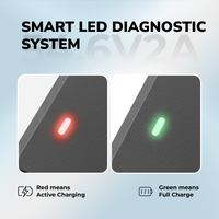 Strvo 54.6V Charger Single Connector 5.5 x 2.1mm DC Charger for 48V batteries, compatible with ebikes and escooters and emobility vehicles