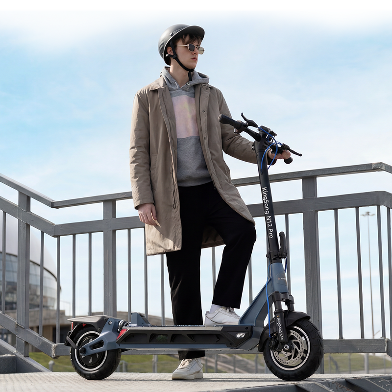 KingSong N12 Pro Electric Scooter 60km/h Speed / 80km Range / 29.3kg / 1000W