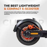 Inmotion Climber Electric Scooter – 38km/hr Speed / 56km Range / 20.76kg / 900W | Best Electric Scooter for Hills Canada