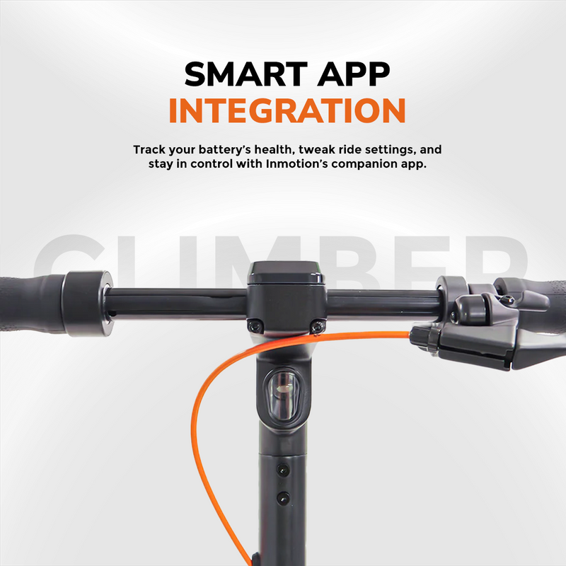 Inmotion Climber Electric Scooter – 38km/hr Speed / 56km Range / 20.76kg / 900W | Best Electric Scooter for Hills Canada