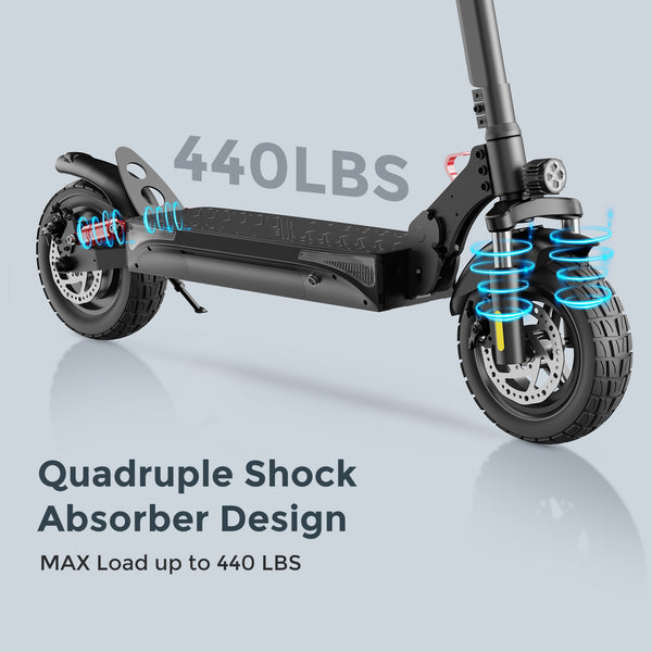 Quadruple Shock Absorber Design