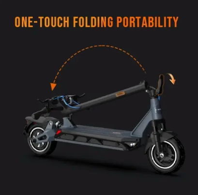One-Touch Folding for Easy Transport