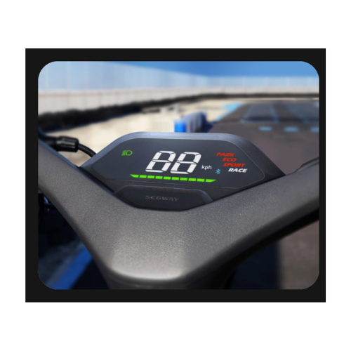 Stylish LED Dashboard for Real-Time Ride Information