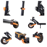 Kugoo Kukirin G2 Max Electric Scooter 56km/hr Speed / 80km Range / 31kg / 1000W
