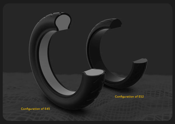 Brand New 9 Inch High Elastic Non Pneumatic Tires