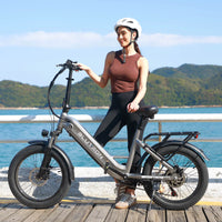 Blutron EB750S Folding E-bike 32km/h Speed / 70km Range / 29.7kg / 500W