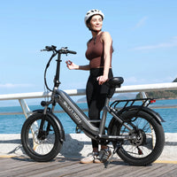 Blutron EB750S Folding E-bike 32km/h Speed / 70km Range / 29.7kg / 500W