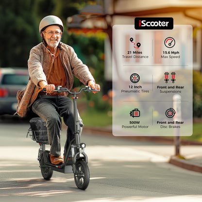 iScooter i12 Electric Scooter