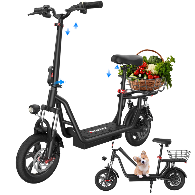 iScooter i12 Electric Scooter 25km/hr Speed / 33km / 25kg / 500W