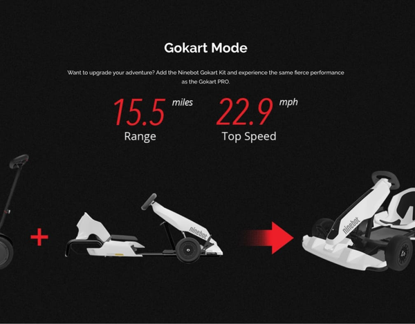 Ninebot GoKart Compatible