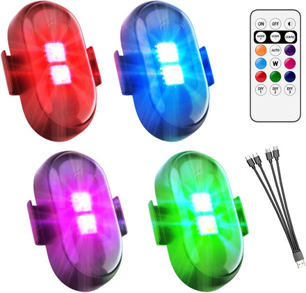 Pidzoom Wireless LED Lights - 4PCS