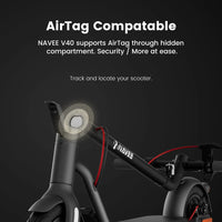 Navee V40 Electric Scooter 32km/h Speed / 40km Range / 16.3kg / 600W