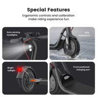 Navee V40 Electric Scooter 32km/h Speed / 40km Range / 16.3kg / 600W