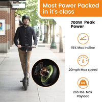 Navee V40 Electric Scooter 32km/h Speed / 40km Range / 16.3kg / 600W