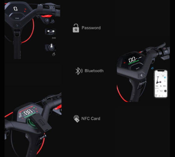 Password Protection / Bluetooth Connectivity / NFC Card Access