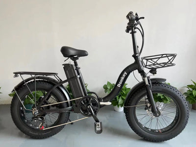 Donkey 1.0 by Tankx - Foldable Fat tire E-Bike - Step-through
