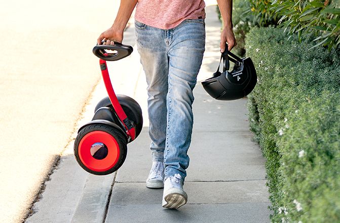 Certified Pre-Owned Segway Ninebot S Self-Balancing Scooter 16km/hr Speed / 22km Range / 12.8kg / 400W